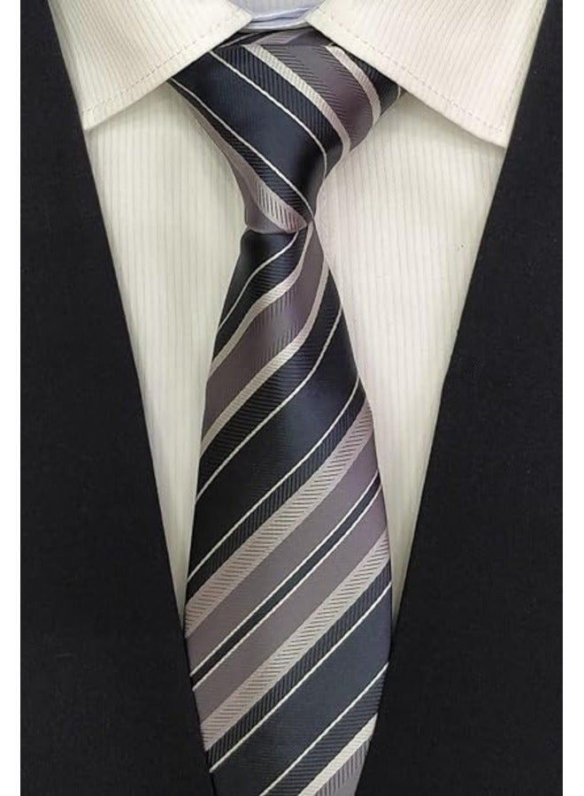 Kingman ربطة عنق رسمية للرجال - ربطة عنق رجالية - ربطات عنق للقميص والبدلة - طراز عصري - Image 2