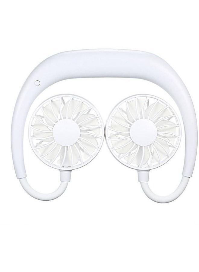 Generic - Wearable Shoulder Fan - Fans 3 Speed Adjustable Rechargeable Hands-free Cooling Wearable Portable Sports Mini Neck Fan Hands Free Sport Hanging Fan - Image 1