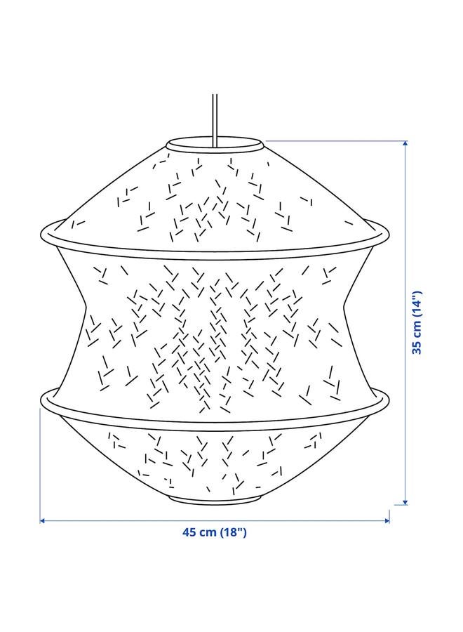 Zaboon Pendant lamp shade, 45 cm - Image 5
