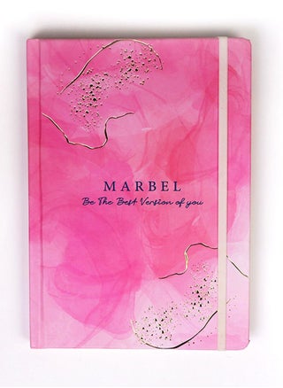 Marble Printed Notebook A5 Size (Pink) - pzsku/Z90D837F93D75BFD29CCCZ/45/_/1683812952/2edfa5e5-5c41-435d-b570-06c498af8166