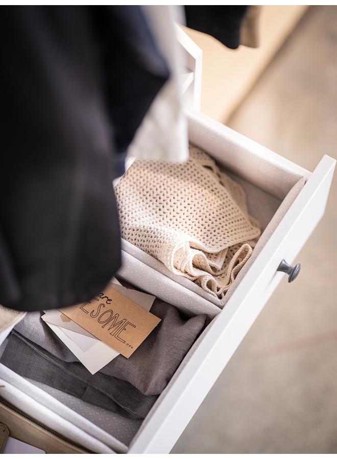 إيروريكس منظم، رمادي/أبيض، 20X26X10 سم - Image 4