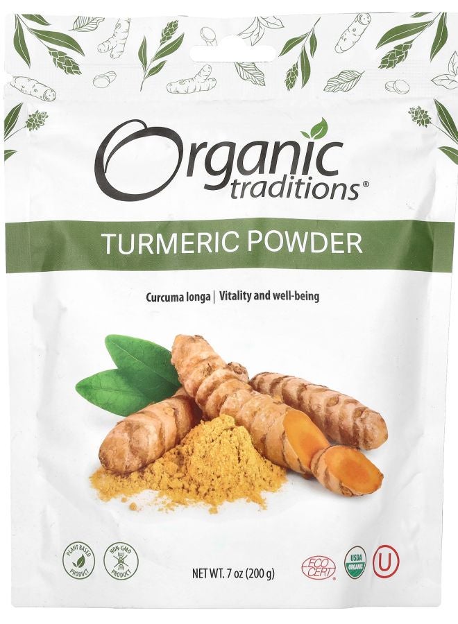 Organic Traditions Turmeric Powder 7 oz (200 g)