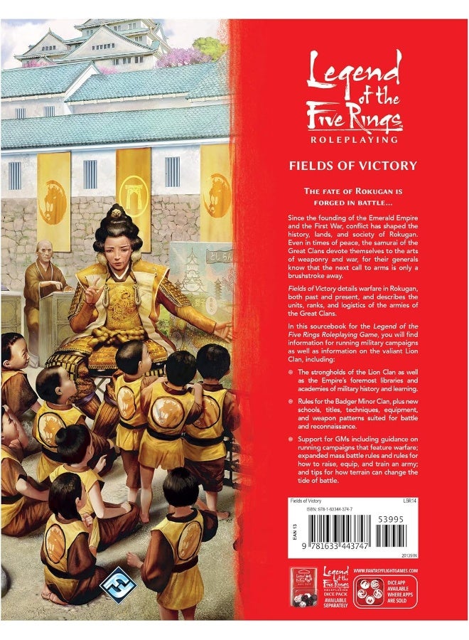 Fantasy Flight Games L5R Rpg: Base - Fields Of Victory - Image 5