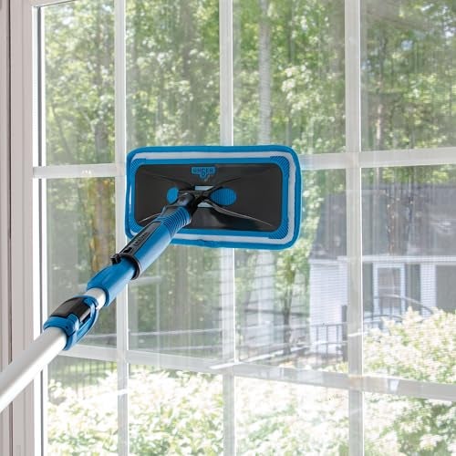 Unger Professional ProClean Indoor Window Cleaning Replacement Pads, 2 Pack, Hold Dust and Dirt, Works with Glass Cleaners and Solutions, Non-Drip Surface Pad - Image 2