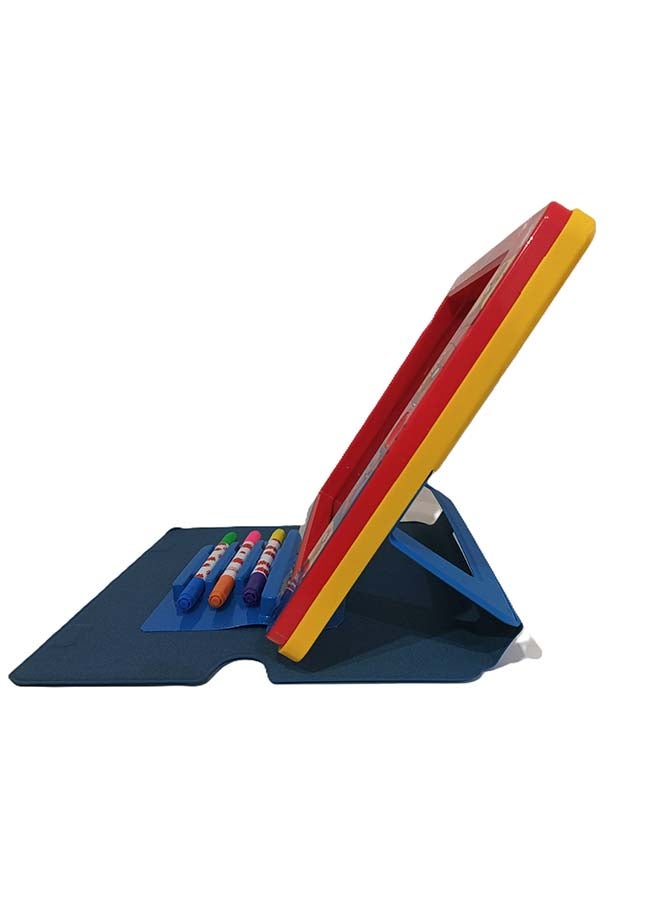 SPIDERMAN لوحة إضاءة سبايدر مان – لوحة رسم وتتبع مضاءة مع قوالب وأقلام للأطفال - Image 4