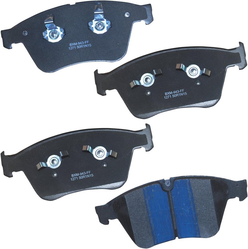 Bendix Premium SBM1271 Semi-Metallic Front Brake Pads for Mercedes-Benz ML63 AMG 2011-2007, R63 AMG 2007 - Image 1