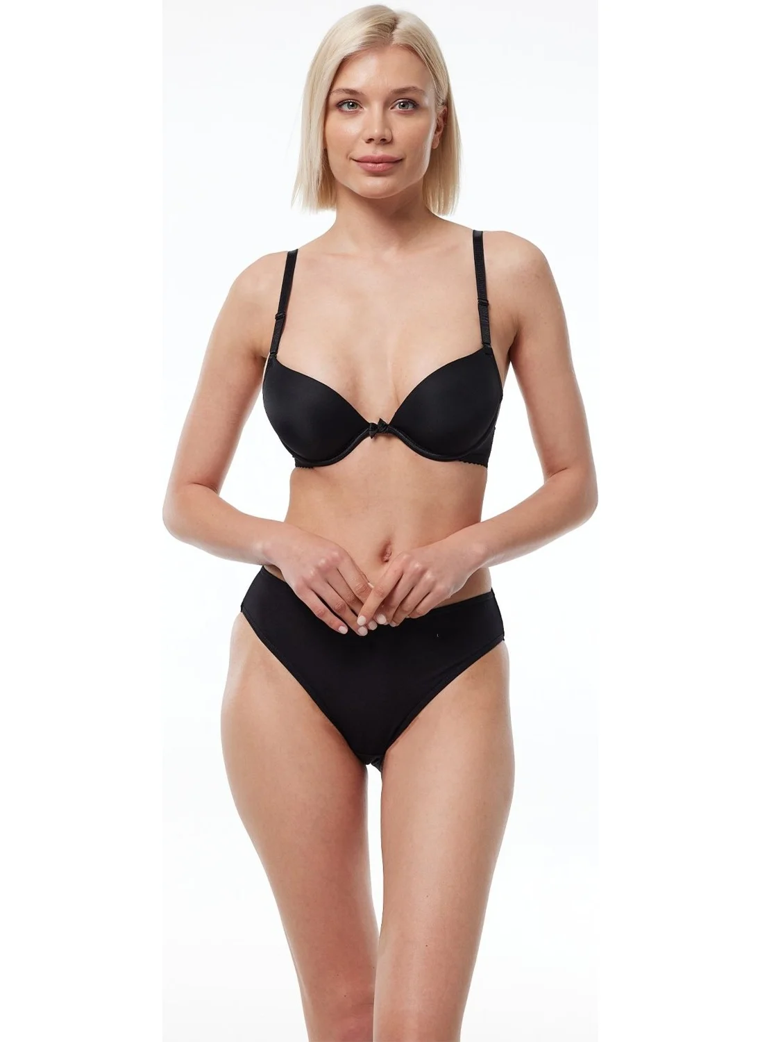 Malabadi Women's Black Magic Growth Underwire Cup Double Support Bra 813