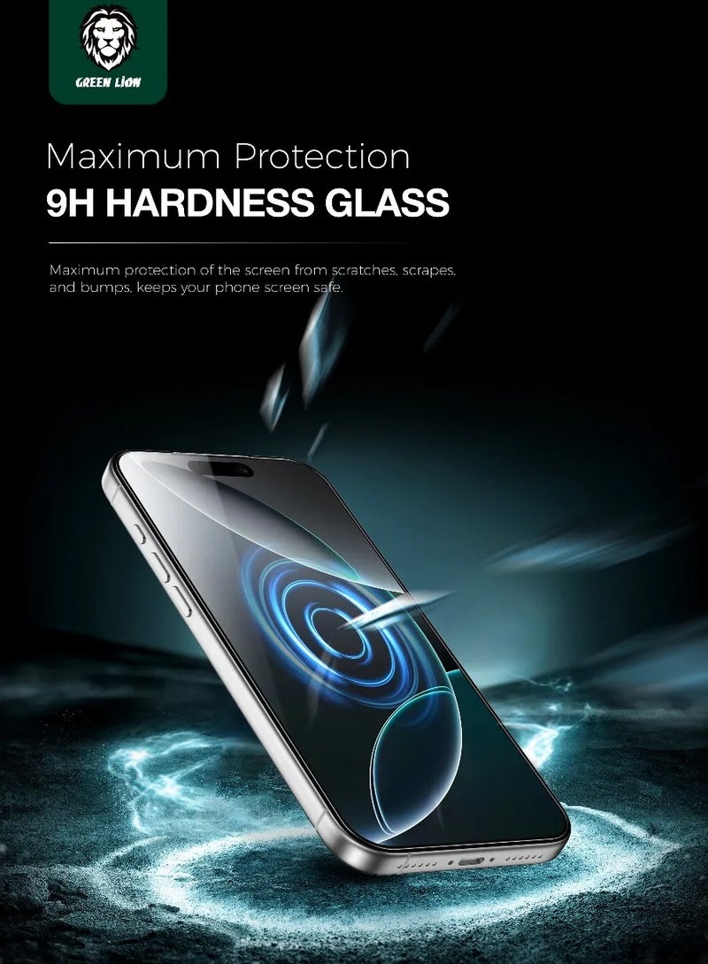 GREEN LION iPhone 17 6.1 Glass / Screen Protector / Sir Louis 3D Curved Advanced Round Edge Glass - Image 3