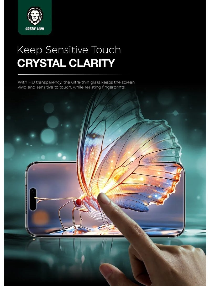 GREEN LION iPhone 17 6.1 Glass / Screen Protector / Sir Louis 3D Curved Advanced Round Edge Glass - Image 5