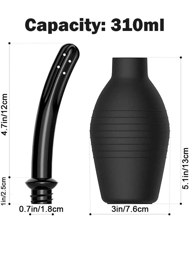 Generic 310ml Enema Bulb Kit Douche Cleaner Enema Kit for Women Men with Soft Nozzle  - Image 2