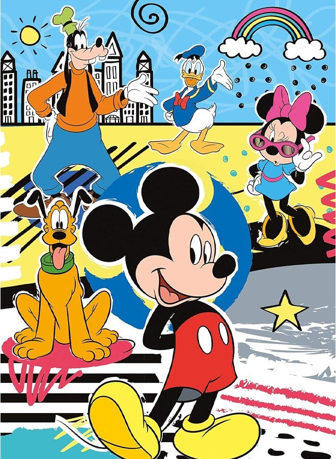 Clementoni 3D Puzzle Toy – Disney Mickey Mouse Character for Kids - Image 2