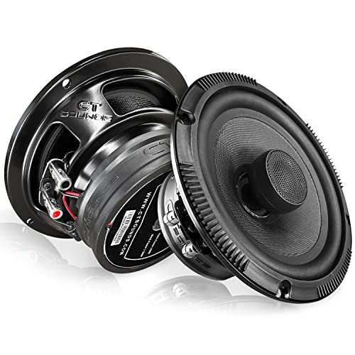 CT Sounds Meso 6.5” 300 Watt 2-Way Premium Coaxial Car Speakers, Pair - Image 1