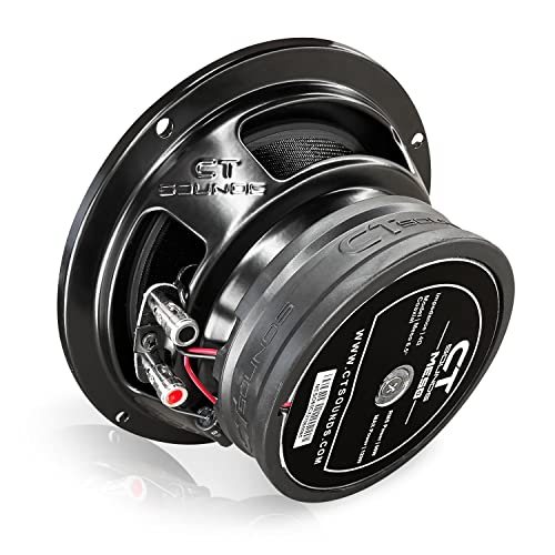 CT Sounds Meso 6.5” 300 Watt 2-Way Premium Coaxial Car Speakers, Pair - Image 4