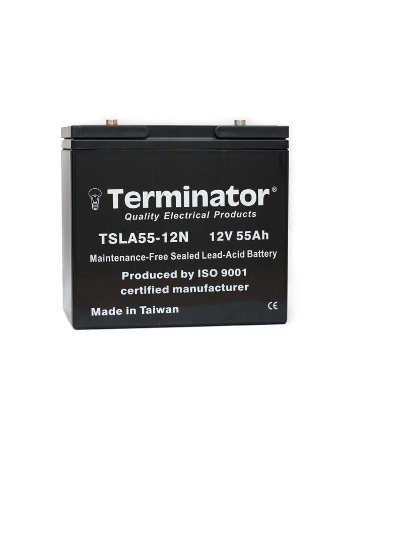 Terminator Terminator Sealed Lead Acid Battery 12V-55Ah TSLA 55-12N  - Image 2