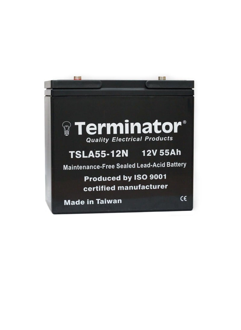 Terminator Terminator Sealed Lead Acid Battery 12V-55Ah TSLA 55-12N  - Image 3