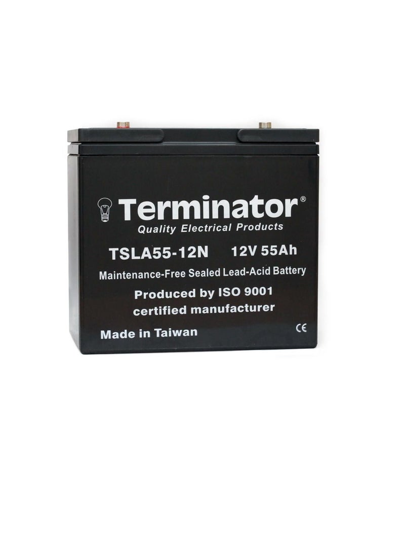 Terminator Terminator Sealed Lead Acid Battery 12V-55Ah TSLA 55-12N  - Image 1