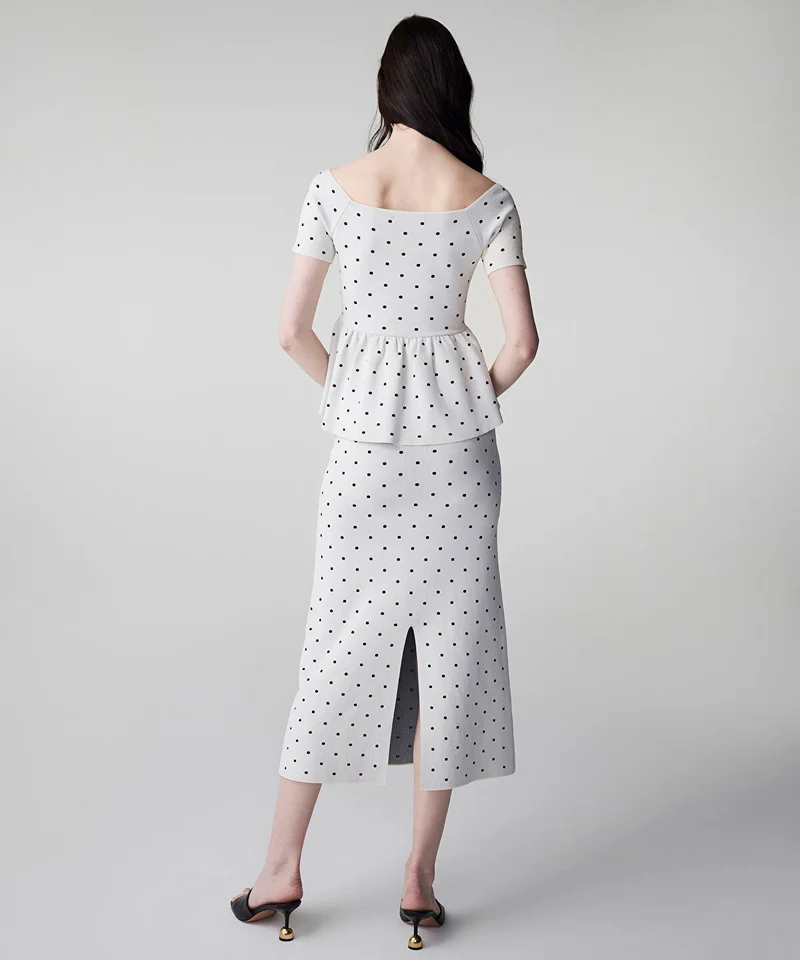 Ipekyol  Polka-Dot Skirt for Women | Best Price UAE