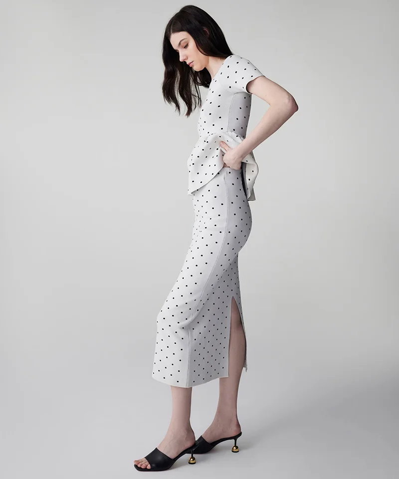 Ipekyol Polka-Dot Skirt
