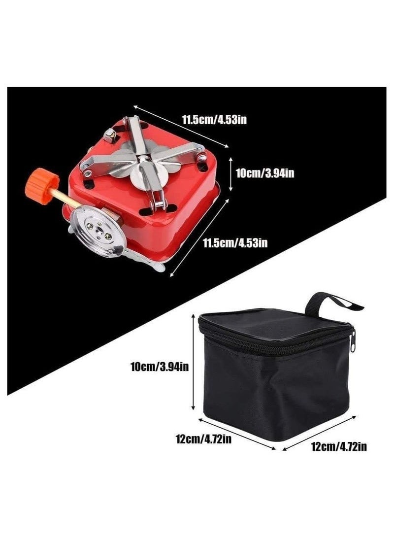 Zashe Portable Gas Stove & Butane Burner – Compact & Lightweight Outdoor Cooking Stove for Camping, Hiking, and Travel  - Image 5