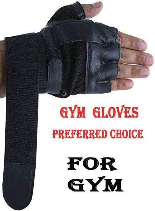 DRAUSS Gym Gloves- Cycling Gloves, Riding Gloves, Stretchable Size for Both Men and Women| Odor-Free and Clean- Black - Image 4