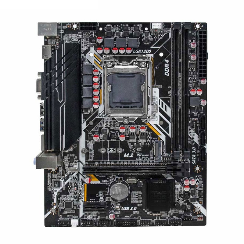 H410 Gaming Motherboard 2666MHz Frequency LGA1200(Intel 10th Gen) Compatible with Core i3/i5/i7/i9 & Celeron/Pentium - Image 1