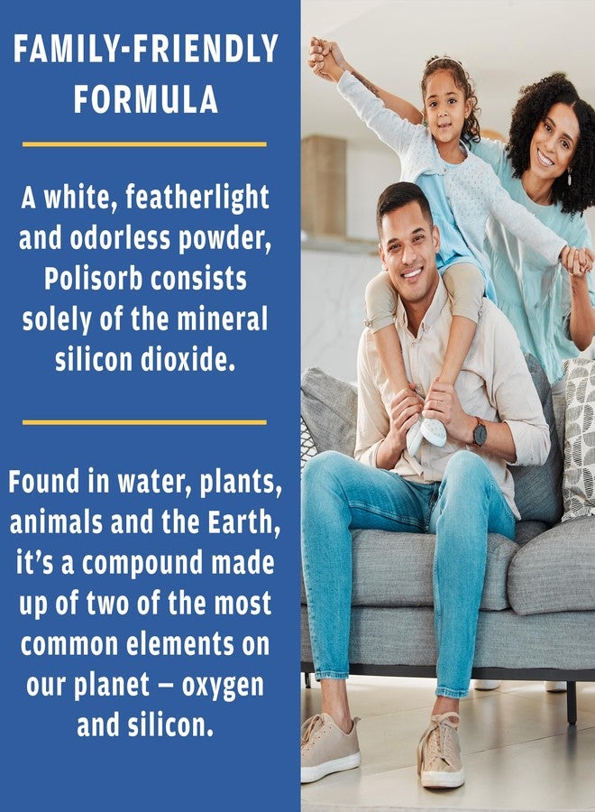 Detoxify Polisorb Digestive Tract Cleanse – Silicon Dioxide Detox Drink for Gut Health, Stomach Comfort & Cleansing, Mixes with Water, Juice, Tea - Family-Friendly, 2 Tbsp Serving for Adults - Image 4