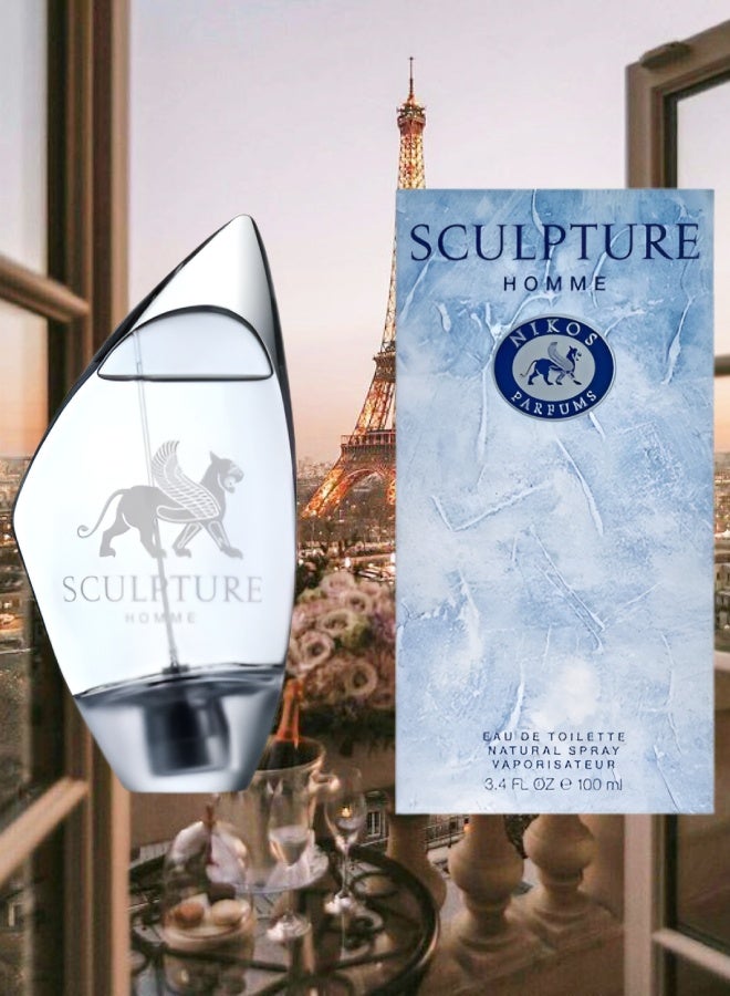 Nikos 4 Pieces Sculpture Perfume 100ML - Image 2