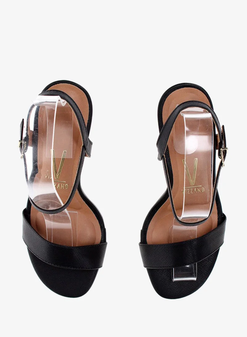 VIZZANO BLACK Vizzano Ladies High Heel Sandals Black | Made In Brazil for Women | Best Price UAE