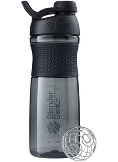 BlenderBottle Blender Bottle SportMixer Twist Cap Tritan Grip Shaker 20-Ounce, Black 28oz  - Image 1