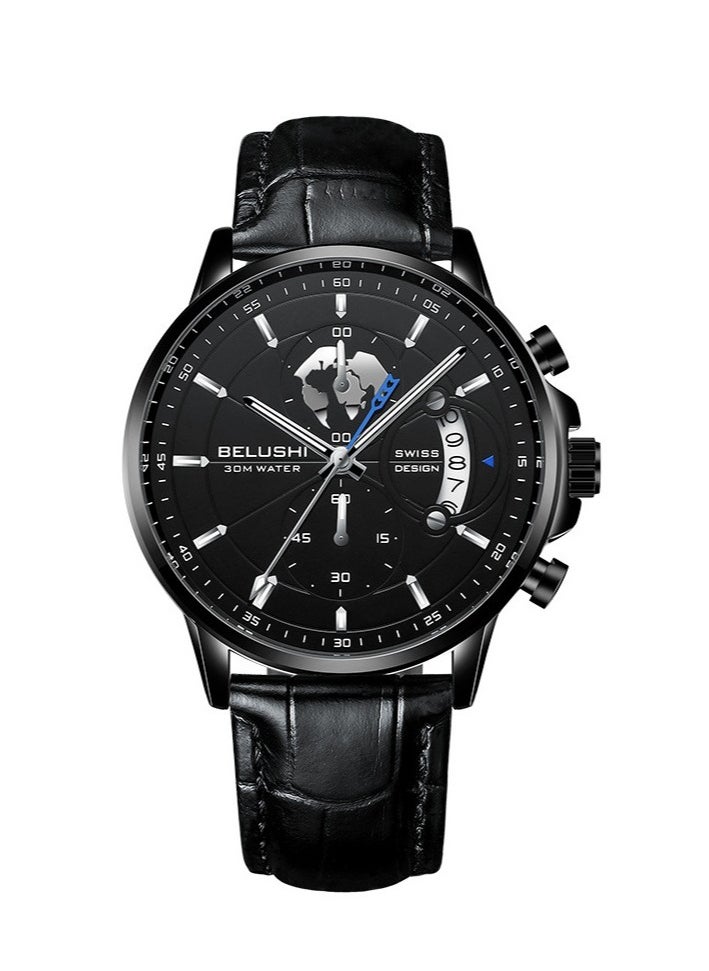 Belushi Men's Fashion Creative Trendy Quartz Watch  - Image 1