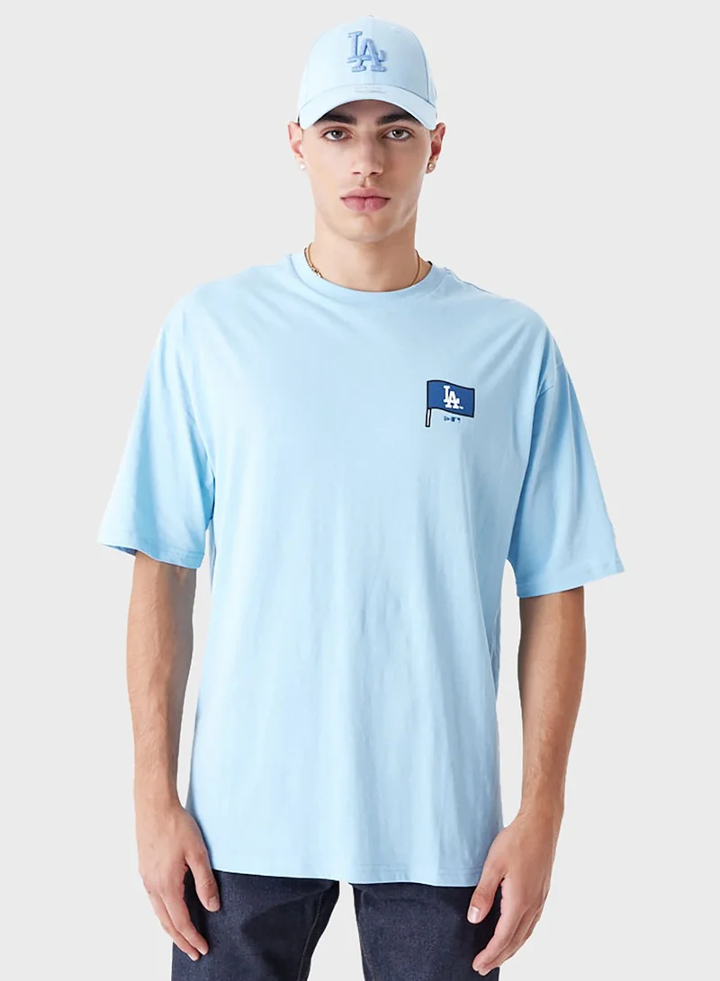 NEW ERA Los Angeles Dodgers Graphic Oversized T-Shirt