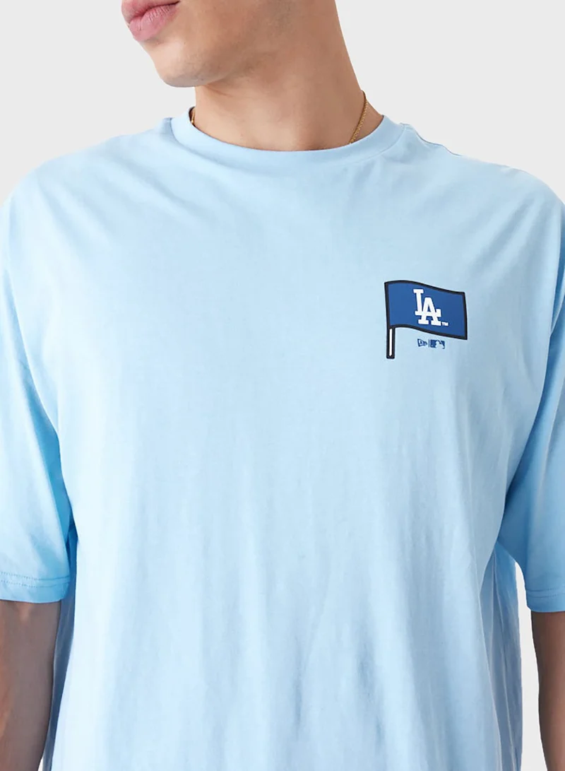 NEW ERA Los Angeles Dodgers Graphic Oversized T-Shirt