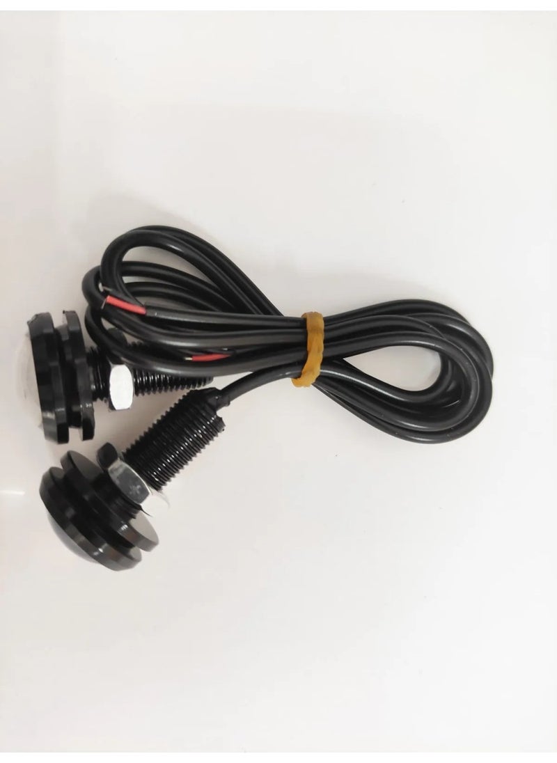 Replax - Eagle Eye Orange 12V Under-Mirror LED Lamp 22 mm 2 Li Cob LED - Image 1