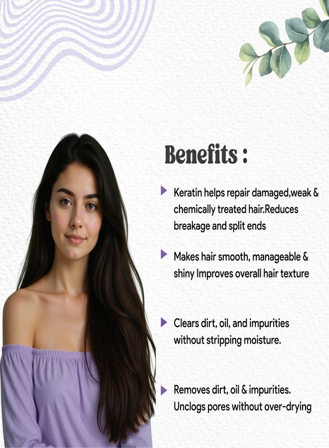 LA'BANGERRY Keratin Smooth Deep Conditioning Kit for Long Lasting Frizz control - Keratin Protein 250ml Shampoo and Keratin Protein 250gm Mask - Image 3