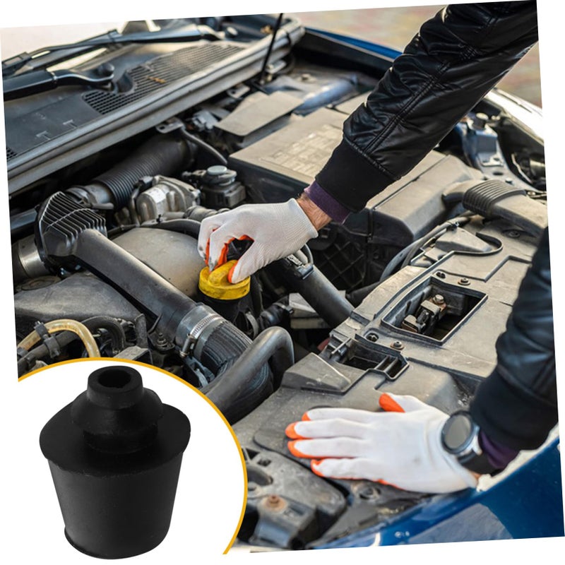 10Pcs Black Rubber Door Stopper Car Trunk Bumpers Shock Absorber Blocks - Image 5
