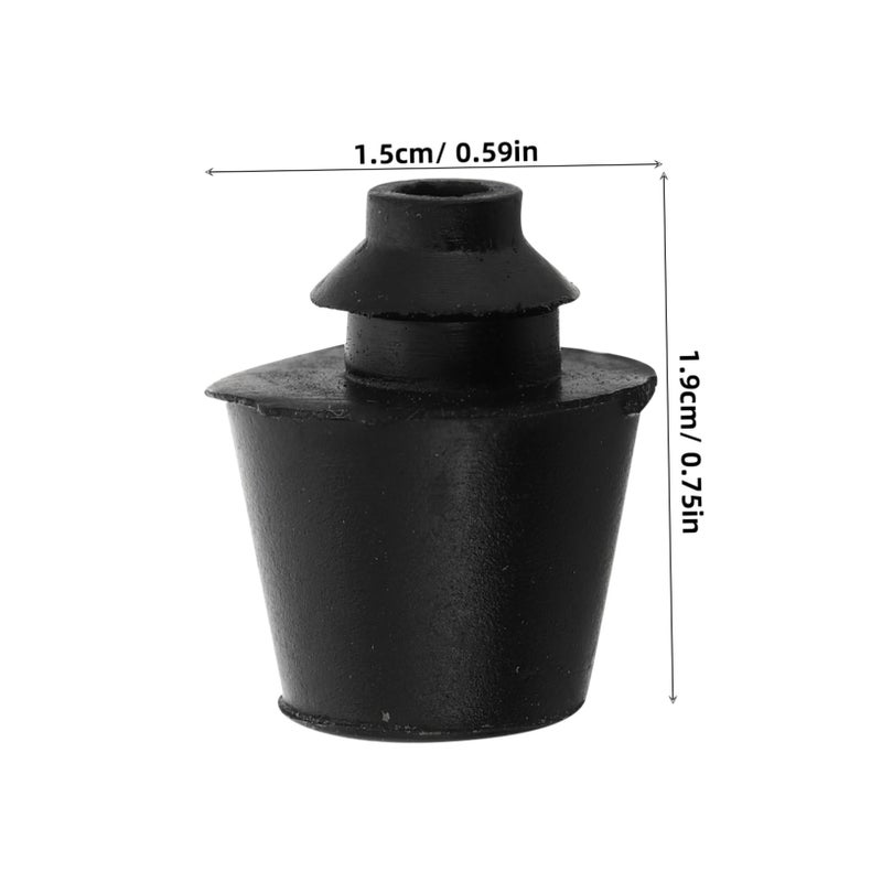 10Pcs Black Rubber Door Stopper Car Trunk Bumpers Shock Absorber Blocks - Image 3