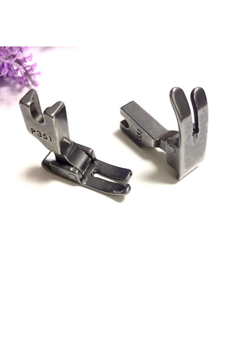PMW pmw Steel Pressure Foot for Industrial Sewing Machines P351 Set of 2  - Image 3