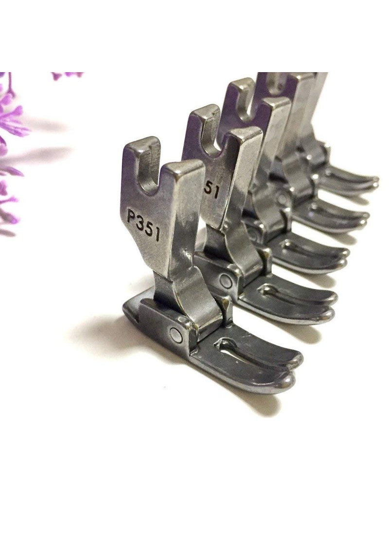 PMW pmw Steel Pressure Foot for Industrial Sewing Machines P351 Set of 2  - Image 1