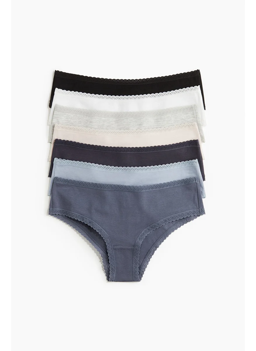 H&M 7-Pack Cotton Hipster Briefs