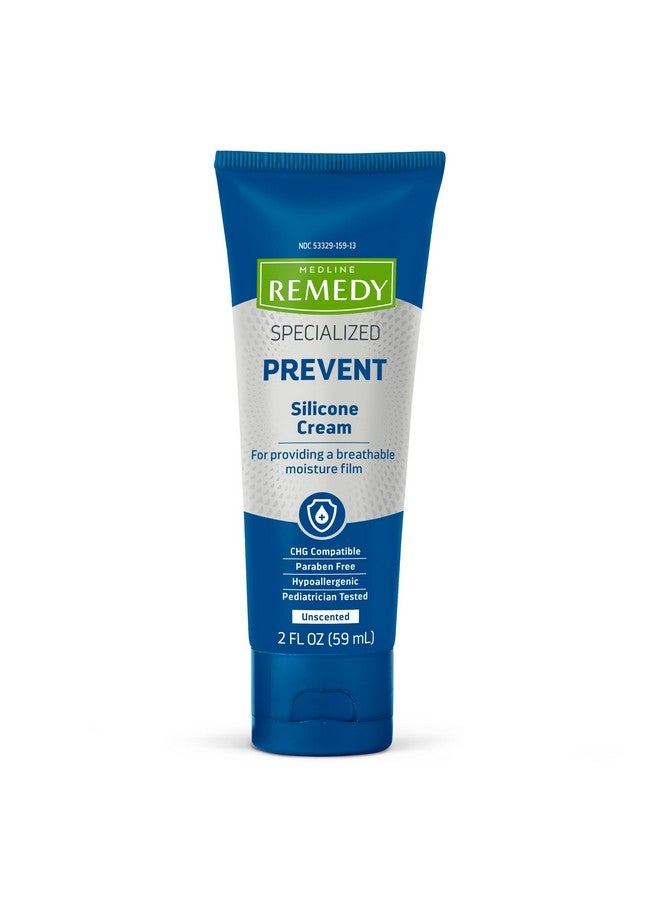 Medline Medline Remedy Specialized Silicone Cream for Skin Moisturization, Advanced Formula, 2 oz - Image 1