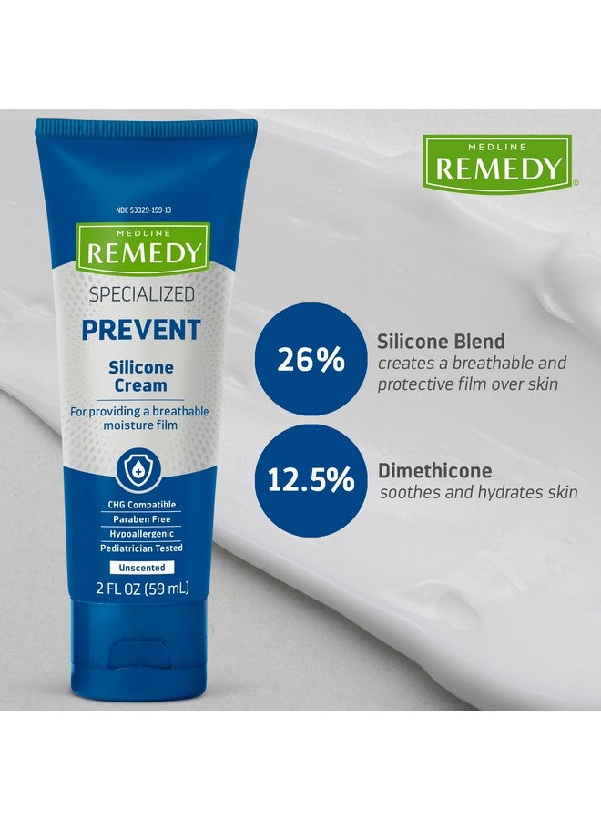 Medline Medline Remedy Specialized Silicone Cream for Skin Moisturization, Advanced Formula, 2 oz - Image 4