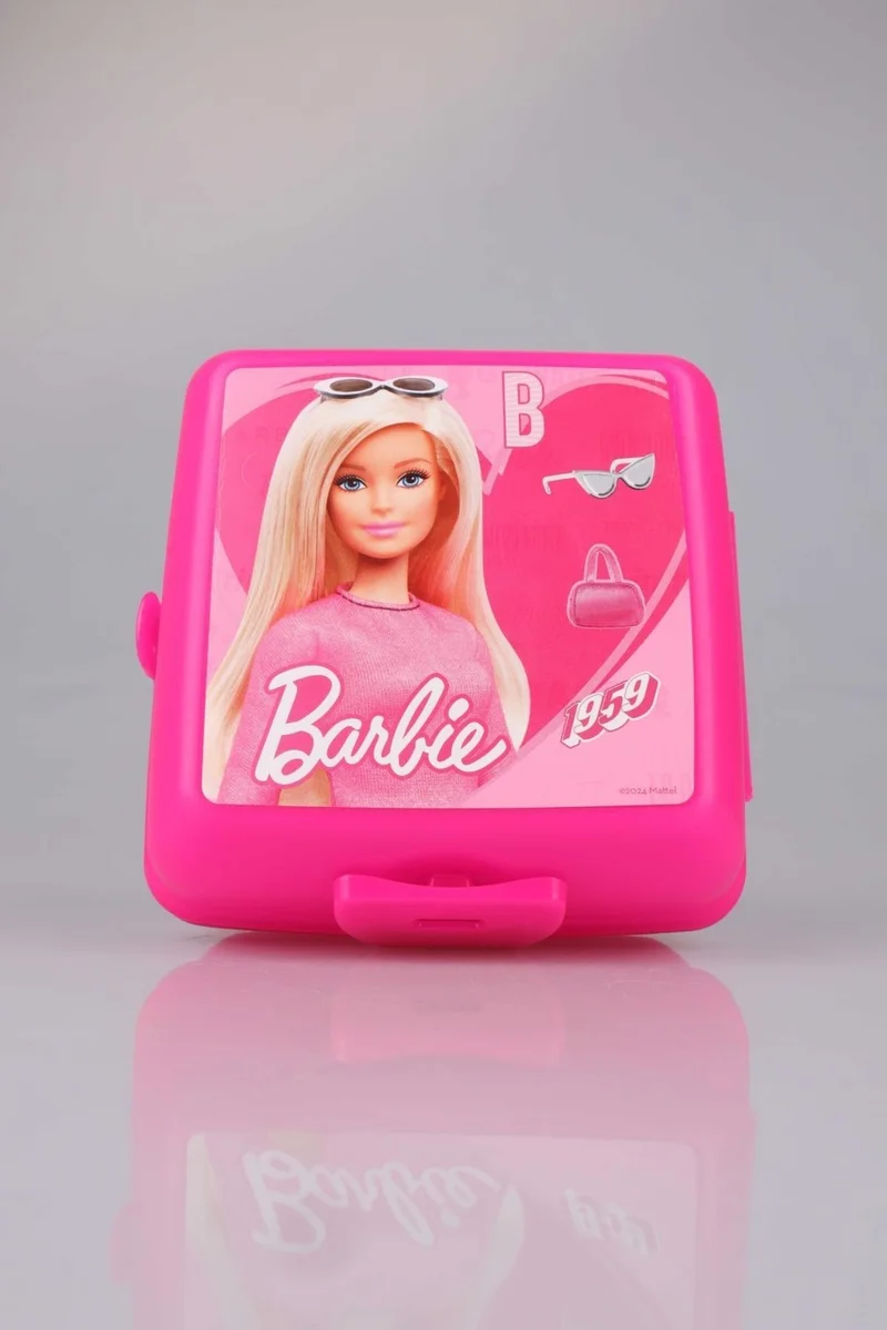 Barbie New Season Licensed 2-Layer Lunch Box *smart Lunch Box*