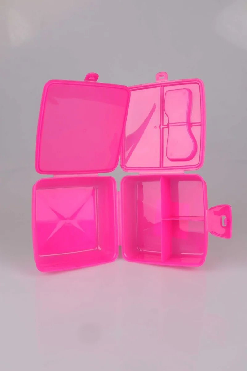 Barbie New Season Licensed 2-Layer Lunch Box *smart Lunch Box*