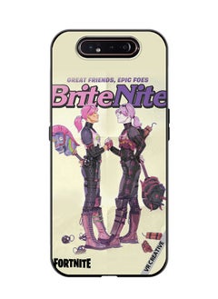 Protective Case Cover For Samsung Galaxy A80 Bright Bomber Design Multicolour
