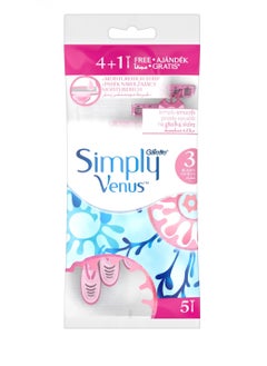Gillette Gillette Venus Simply 4+1 Razor  - Image 1