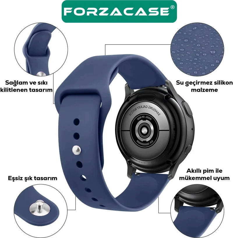 فورزاكاس Compatible with Havit M9046 Soft Gel Stylish Silicone Band Strap - FC875
