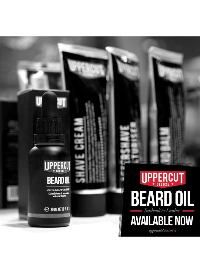 أبر كت ديلوكس زيت اللحية الفاخرة من Uppercut Deluxe هو عبارة عن سيروم مرطب للحية ويجعلها ناعمة وصحية - Image 3