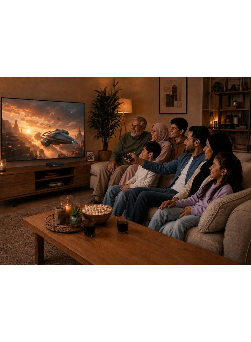 STC TV Box | 2nd Generation | 4K Ultra HD Android TV Streaming Media Player | Google Play & Voice Assistant | Wi-Fi & Ethernet | Remote, HDMI Cable, LAN Cable & Power Adapter | HP4105 | Black - Image 5