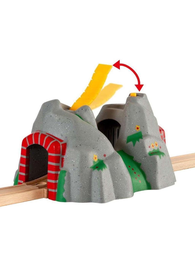 Brio BRIO World - 33481 Adventure Tunnel - Interactive Toy Train Accessory for Kids | Enhances Motor Skills | Compatible with All BRIO Train Sets | FSC-Certified Beech Wood | Ideal for Ages 3 and Up  - Image 3