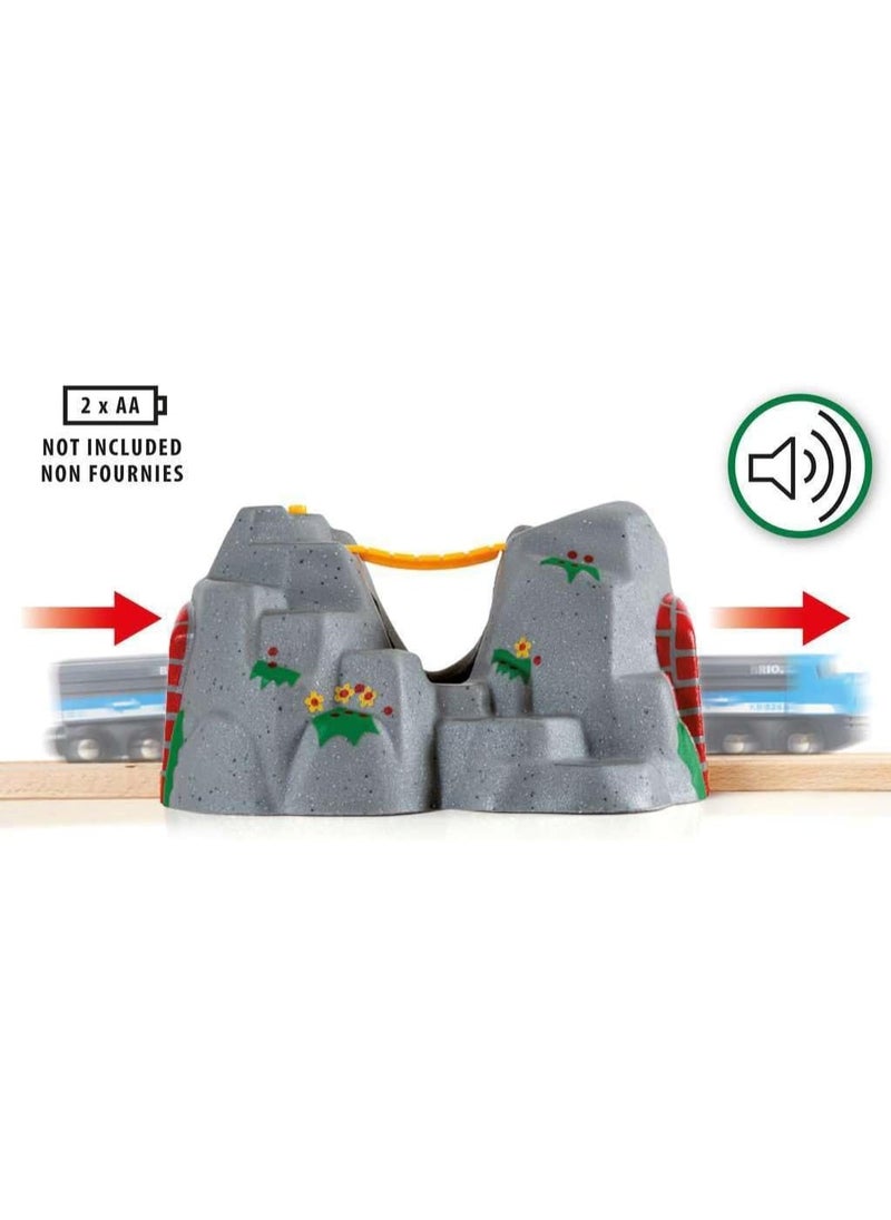 Brio BRIO World - 33481 Adventure Tunnel - Interactive Toy Train Accessory for Kids | Enhances Motor Skills | Compatible with All BRIO Train Sets | FSC-Certified Beech Wood | Ideal for Ages 3 and Up  - Image 5